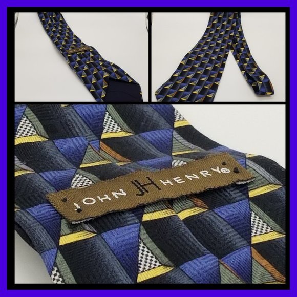John Henry Tie 57 x 4 - Picture 1 of 4